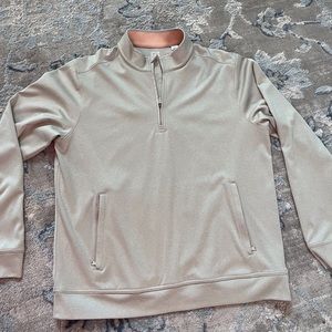 Mens Cutter & Buck 1/4 zip, water resistant, large